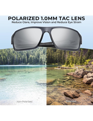 Gafas de sol polarizadas KastKing Chippewa UV400 deportivas