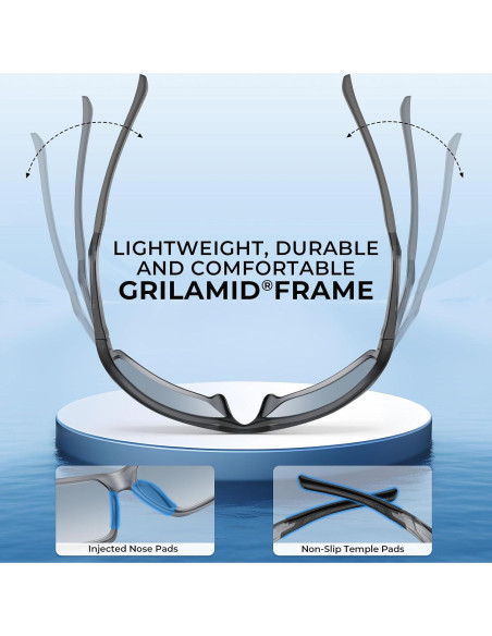 Gafas de sol polarizadas KastKing Chippewa UV400 deportivas