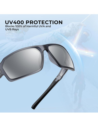 Gafas de sol polarizadas KastKing Chippewa UV400 deportivas