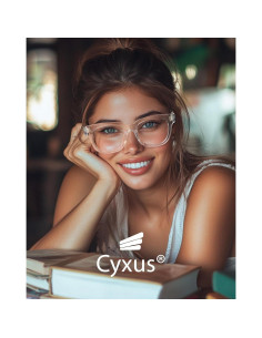 Gafas Cuadradas Anti-Luz Azul Cyxus UV400 Unisex 2