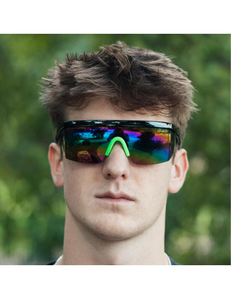 Gafas de sol ShadyVEU UV400 semi sin montura arcoíris Gafas de sol ShadyVEU UV400 semi sin montura arcoíris