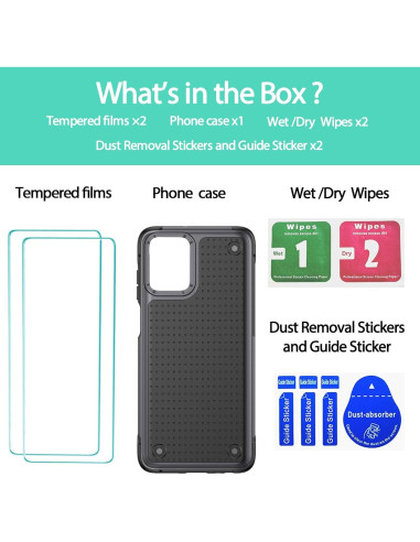 Funda Motorola Moto G Power 5G 2023 con Protector de Pantalla