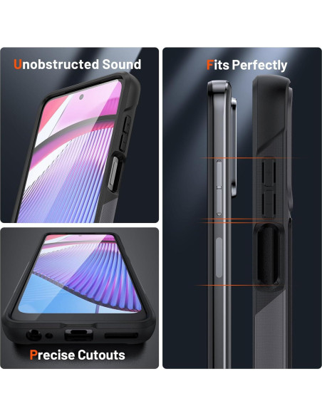 Funda Motorola Moto G Power 5G 2023 con Protector de Pantalla