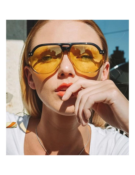 Gafas de sol aviador retro BS1600 con protección UV400 Gafas de sol aviador retro BS1600 con protección UV400