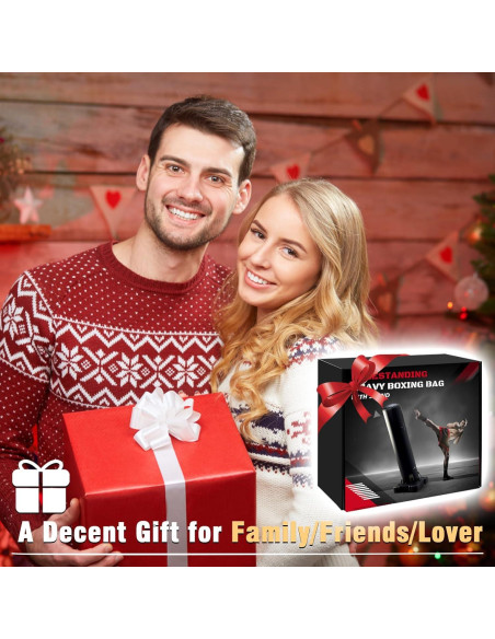 Bolsa de Boxeo Pesada JUOIFIP con Guantes - Adultos y Niños