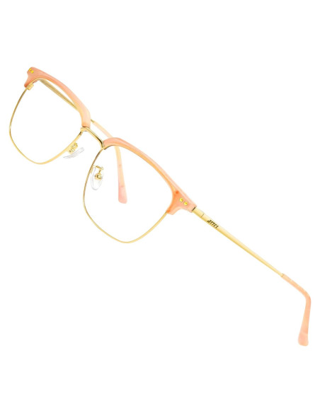 Gafas de Bloqueo de Luz Azul ATTCL Modelo 8001 Rosa Oro