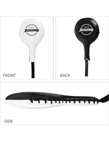 Palas de Objetivo de Boxeo Valleycomfy 35x20 cm Cuero PU