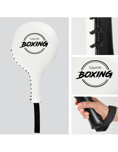 Palas de Objetivo de Boxeo Valleycomfy 35x20 cm Cuero PU