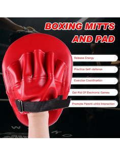 Set de Boxeo 2 en 1 CYFIE - Mitones y Almohadillas para Artes Marciales 2