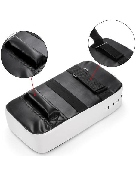 Set de Guantes de Boxeo y Almohadilla de Patada WUWEOT Set de Guantes de Boxeo y Almohadilla de Patada WUWEOT