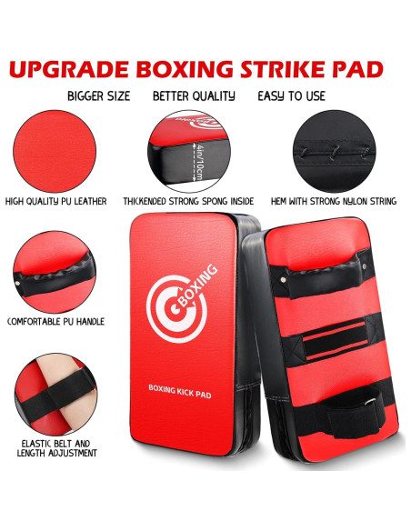 Juego de Guantes de Boxeo YORWHIN 3 en 1 para Niños