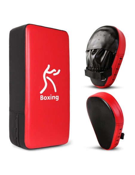 Conjunto de Guantes de Boxeo Odoland + Almohadilla 2 en 1