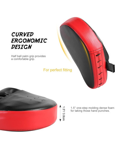 Conjunto de Guantes de Boxeo Odoland + Almohadilla 2 en 1