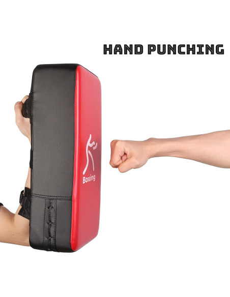 Conjunto de Guantes de Boxeo Odoland + Almohadilla 2 en 1