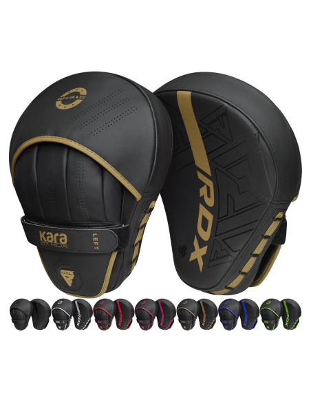 Guantes de Boxeo RDX F6 Curvados de Cuero Maya 25.4 cm