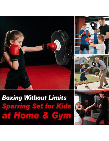 Equipo de Boxeo CYFIE para Niños - Guantes y Protector