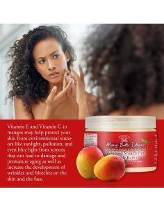 Manteca de Karité Batida Yadain Mango 398g - Hidratación Facial y Corporal 2