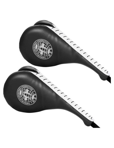 Almohadillas de Patada Taekwondo BREADEEP 1 Par Negro