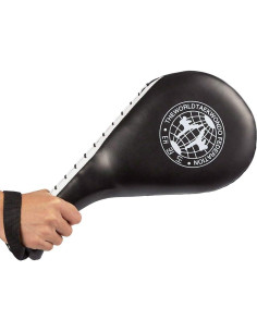 Almohadillas de Patada Taekwondo BREADEEP 1 Par Negro 2