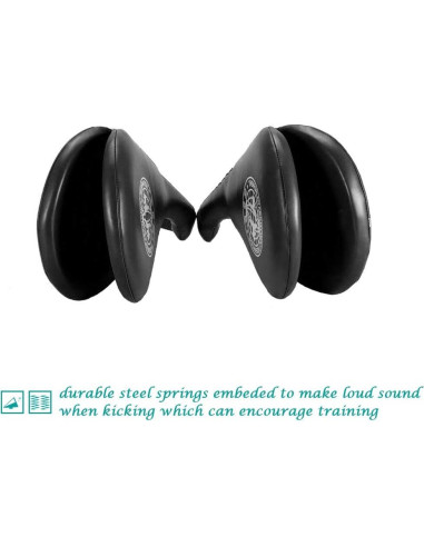 Almohadillas de Patada Taekwondo BREADEEP 1 Par Negro