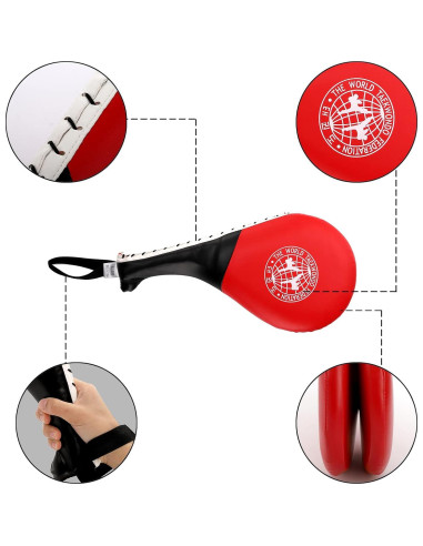 Almohadillas de Patadas Taekwondo Frcctre 2 Piezas 38x19cm