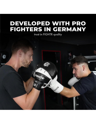 Guantes de Boxeo FIGHTR Premium - Acolchado y Estabilidad