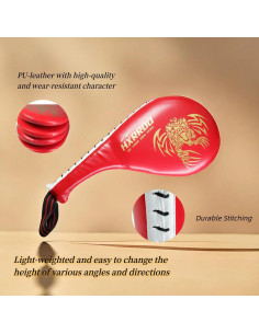 Almohadillas de Patada HXRROO para Taekwondo y Kickboxing - 2 Pzas 2