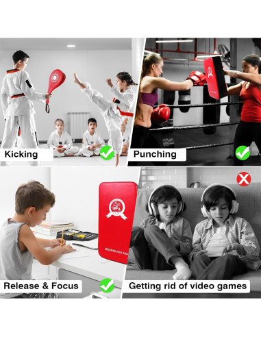 Guantes de Boxeo Cyfie 3 en 1 para Kickboxing y Artes Marciales