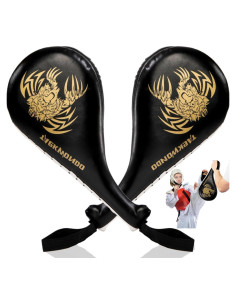 Almohadillas de Patadas Taekwondo Tlence Doble Cara 38x19x5cm