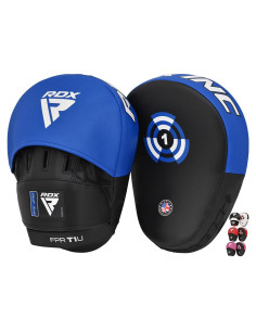Guantes de Boxeo RDX-FPR-T1UB de Cuero Maya para MMA y Kickboxing