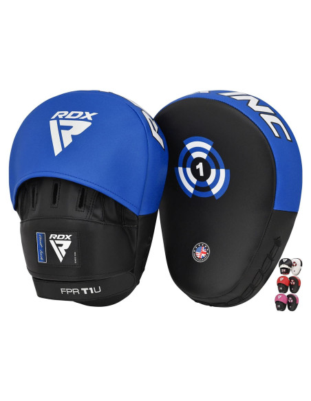 Guantes de Boxeo RDX-FPR-T1UB de Cuero Maya para MMA y Kickboxing