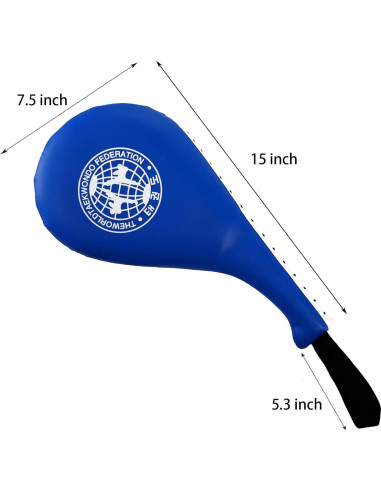 Almohadillas de Patada Nicunom 2 Piezas Karate Taekwondo