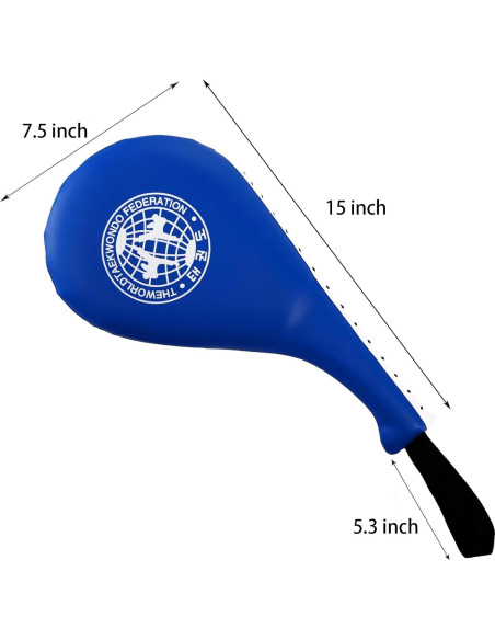 Almohadillas de Patada Nicunom 2 Piezas Karate Taekwondo