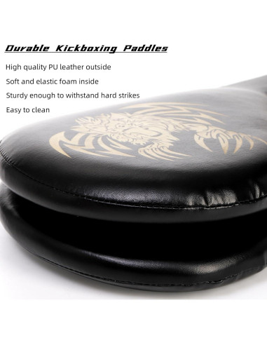 Almohadillas de Patadas Taekwondo Tlence Doble Cara 38x19x5cm