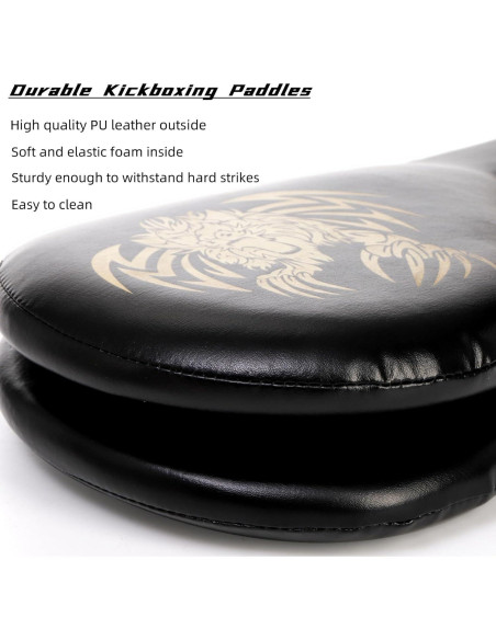 Almohadillas de Patadas Taekwondo Tlence Doble Cara 38x19x5cm