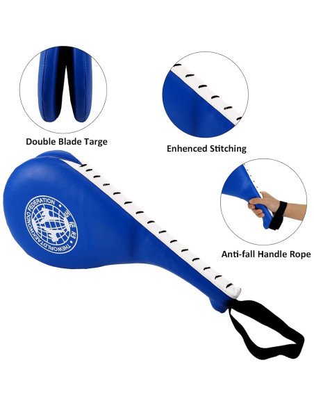 Almohadillas de Patada Nicunom 2 Piezas Karate Taekwondo