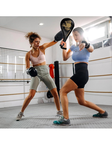 Almohadillas de Patadas Taekwondo Tlence Doble Cara 38x19x5cm