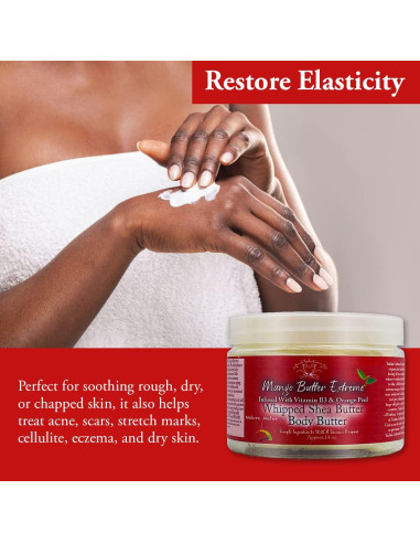 Manteca de Karité Batida Yadain Mango 398g - Hidratación Facial y Corporal