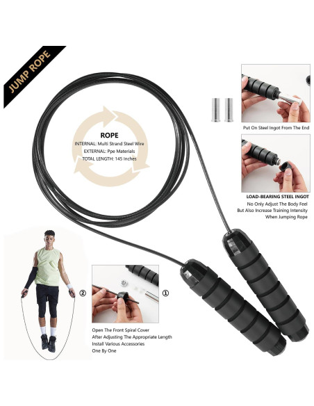 Saco de Boxeo Colgante Goblfu 121.92 cm + Guantes 10 OZ