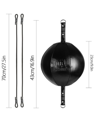 Kit de Boxeo Doble Extremo InnoLife con Cuerdas Elásticas