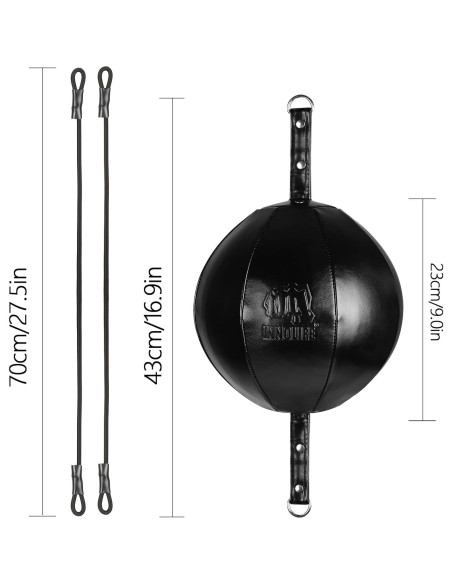Kit de Boxeo Doble Extremo InnoLife con Cuerdas Elásticas