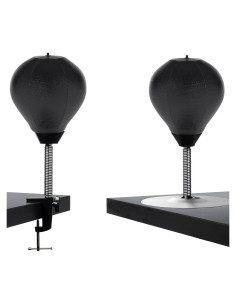 Bolsa de Golpes de Alivio de Estrés GLACIAL Negra 21.3x19.9cm