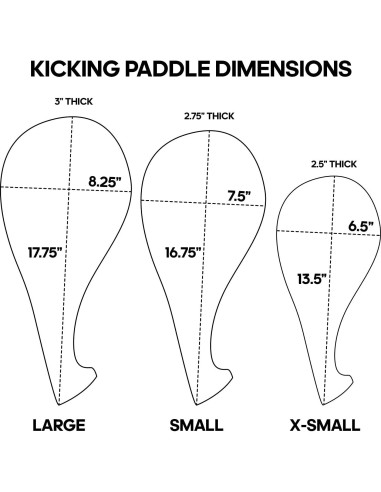 Almohadilla de Patada Adidas para Taekwondo y Kickboxing - 45x20cm