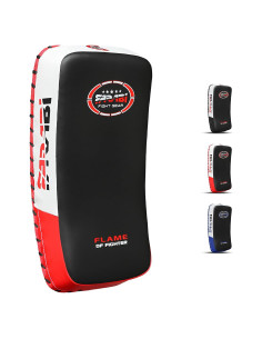 Pad de Entrenamiento Curvado Farabi Sports 36x19cm Rojo/Blanco