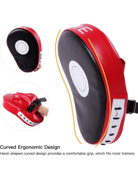 Kit de Almohadillas de Golpe SEISSO + Mitones de Boxeo