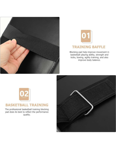 Almohadilla de bloqueo de baloncesto LIOOBO 40x20cm PVC