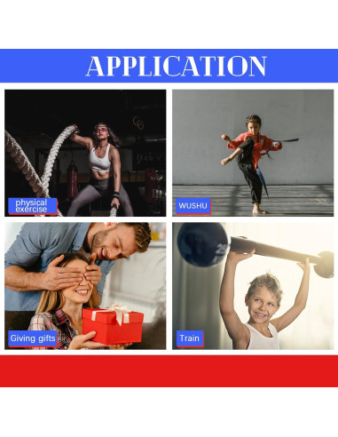 Bastones de Entrenamiento Wpxmer de Goma Espuma - 6 Piezas