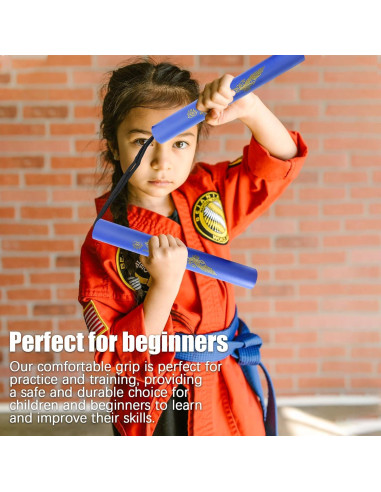 Bastones de Entrenamiento Wpxmer de Goma Espuma - 6 Piezas