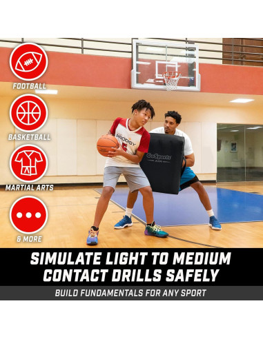 Almohadilla Inflable de Bloqueo GoSports 58.4x38.1 cm Entrenamiento