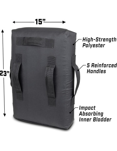 Almohadilla Inflable de Bloqueo GoSports 58.4x38.1 cm Entrenamiento